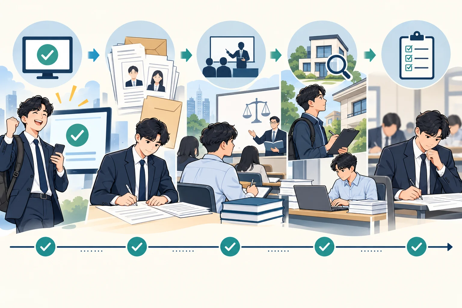 감정평가사 실무수습은 왜 1년과 4주로 갈릴까? 이론교육·현장훈련·등록 본문 이미지