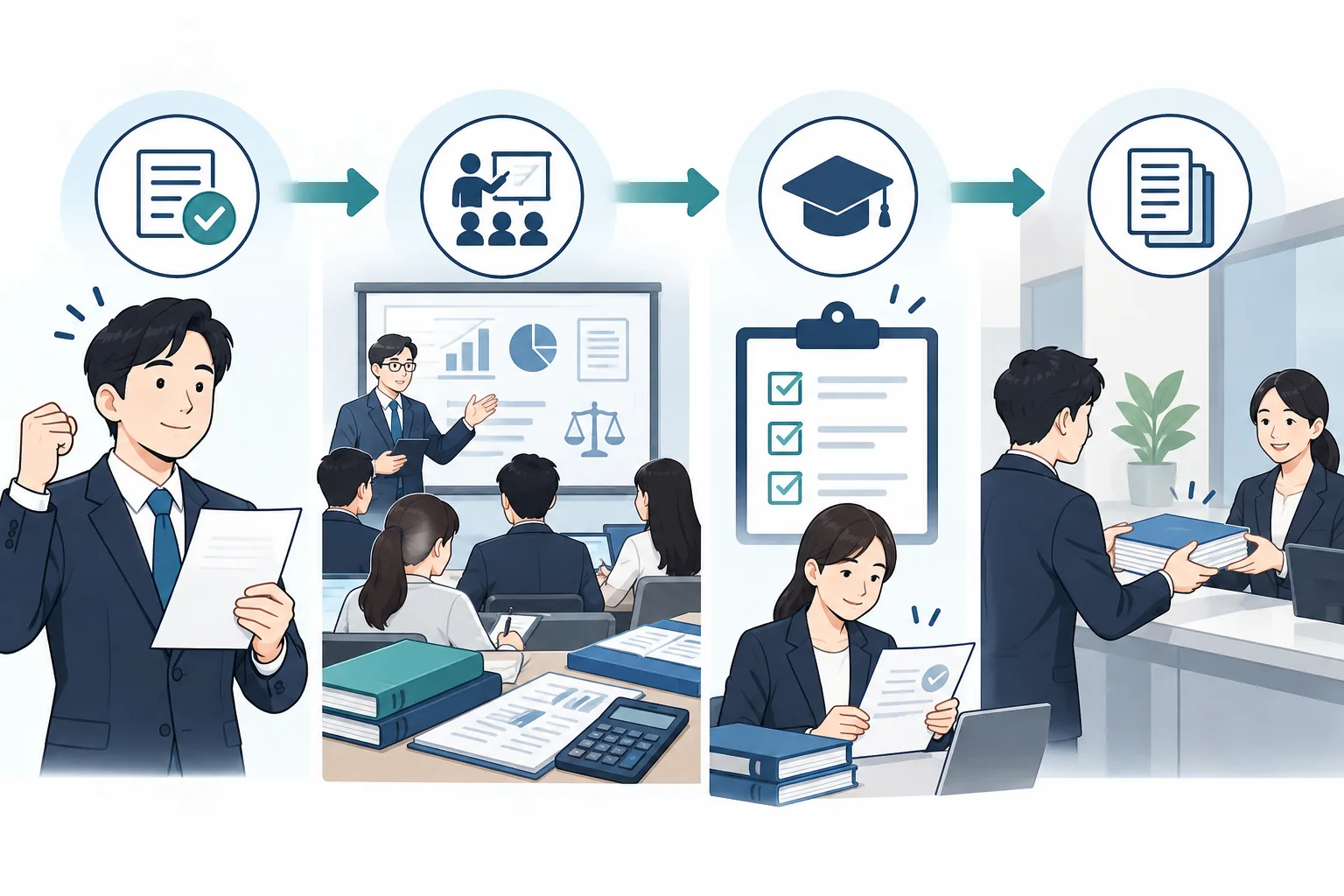 세무사 준비, 무엇부터 해야 할까? 1·2차 시험부터 실무교육·등록까지 본문 이미지