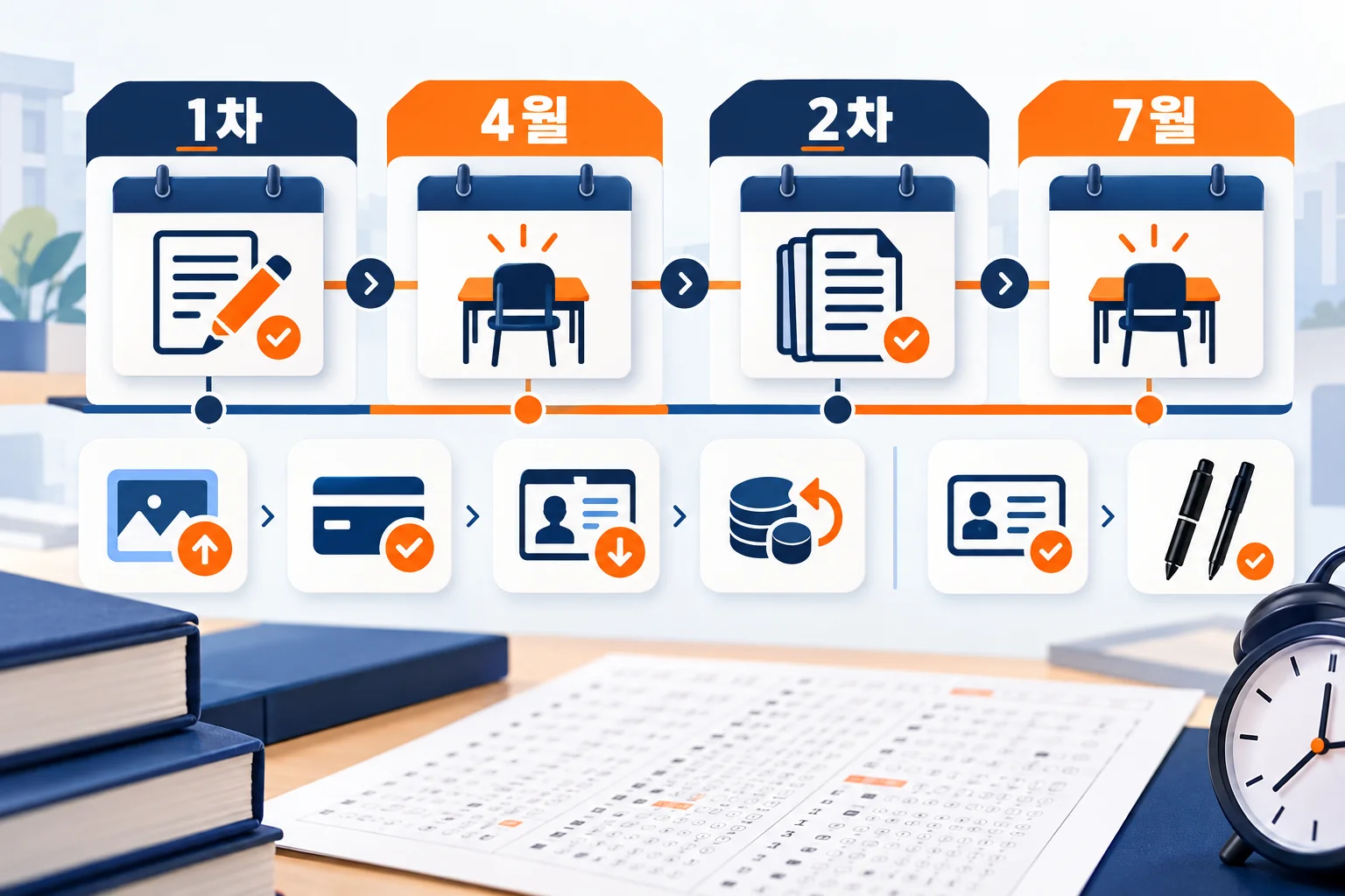 감정평가사 응시는 전공보다 결격사유를 본다: 영어성적·면제·접수 실행 본문 이미지