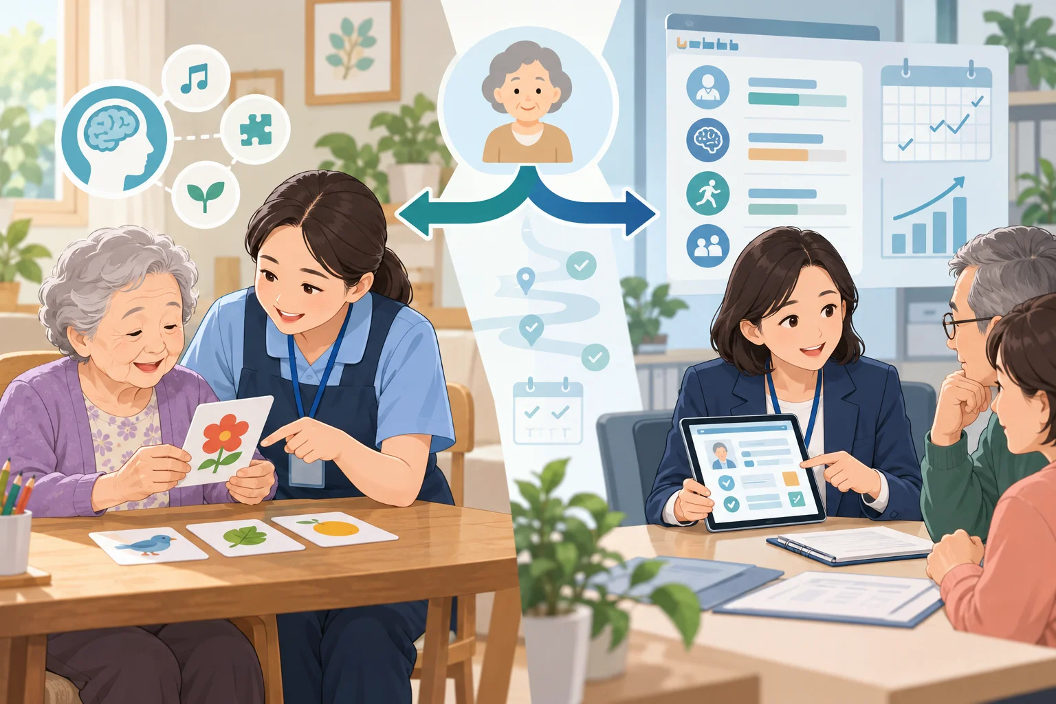 치매전문교육 과정은 어떻게 나뉘나: 요양보호사·프로그램관리자 학습과 평가 본문 이미지