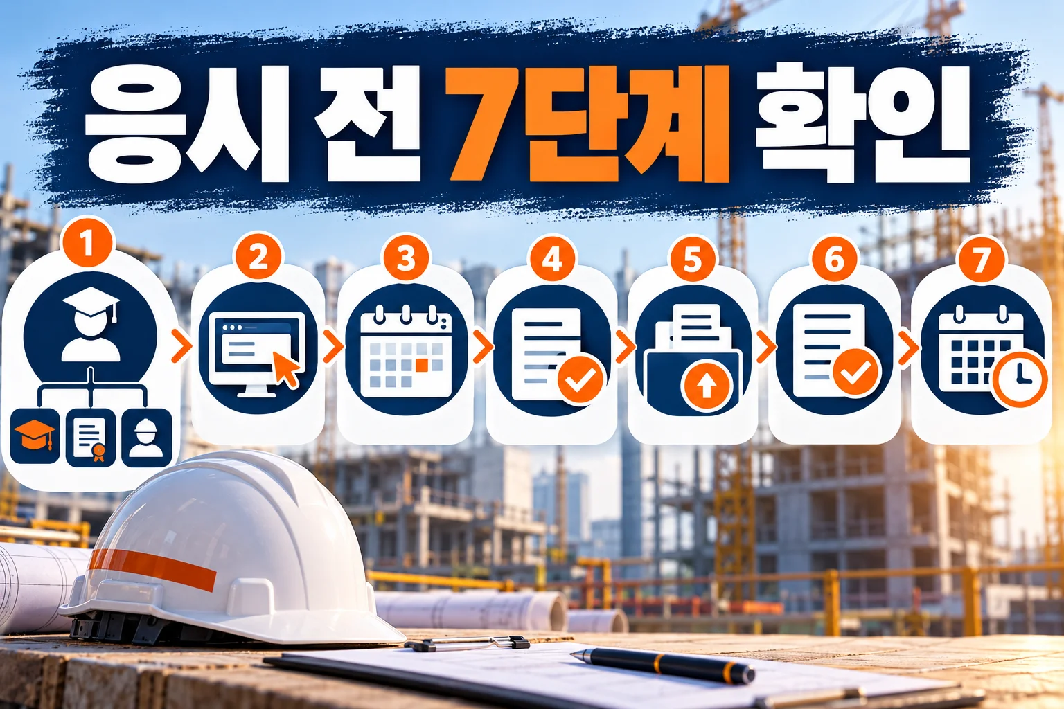 건설안전기사 응시 전 무엇을 확인할까? 자격 판정부터 일정·서류 제출까지