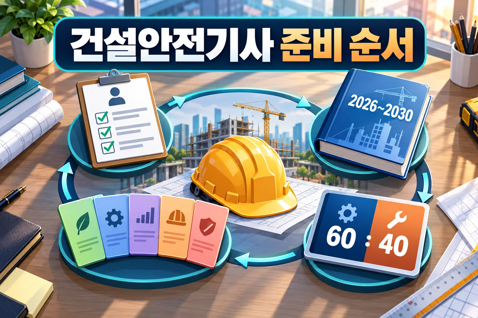 건설안전기사 준비, 무엇부터 확인할까? 응시자격·필기·실기·현장 활용